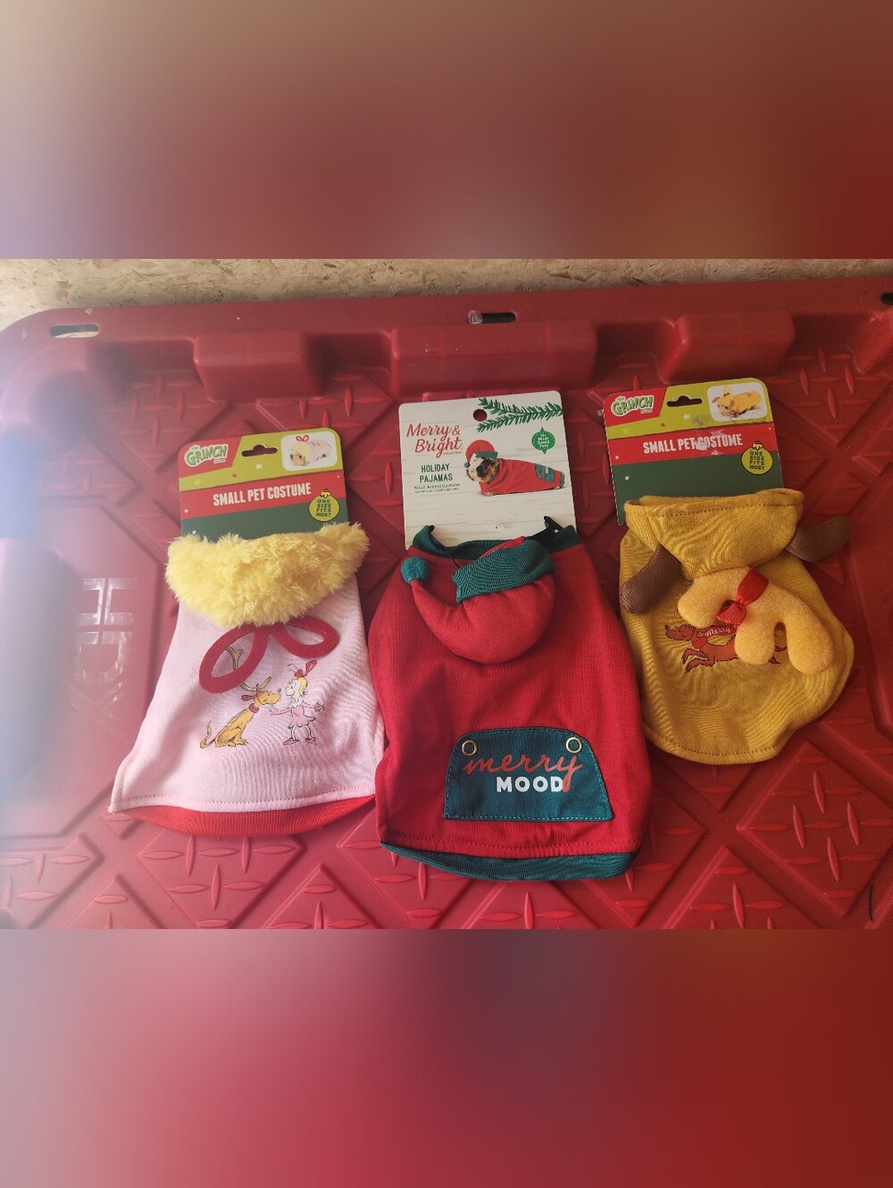 NWT Pet costume Bundle for small animals holiday Christmas